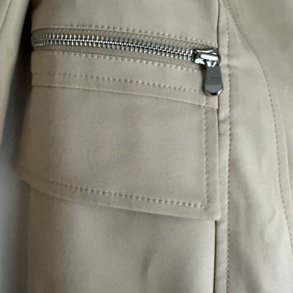 Per Se By Carlisle Womens Size 2 Tan Jacket Blazer‎ - Picture 6 of 12